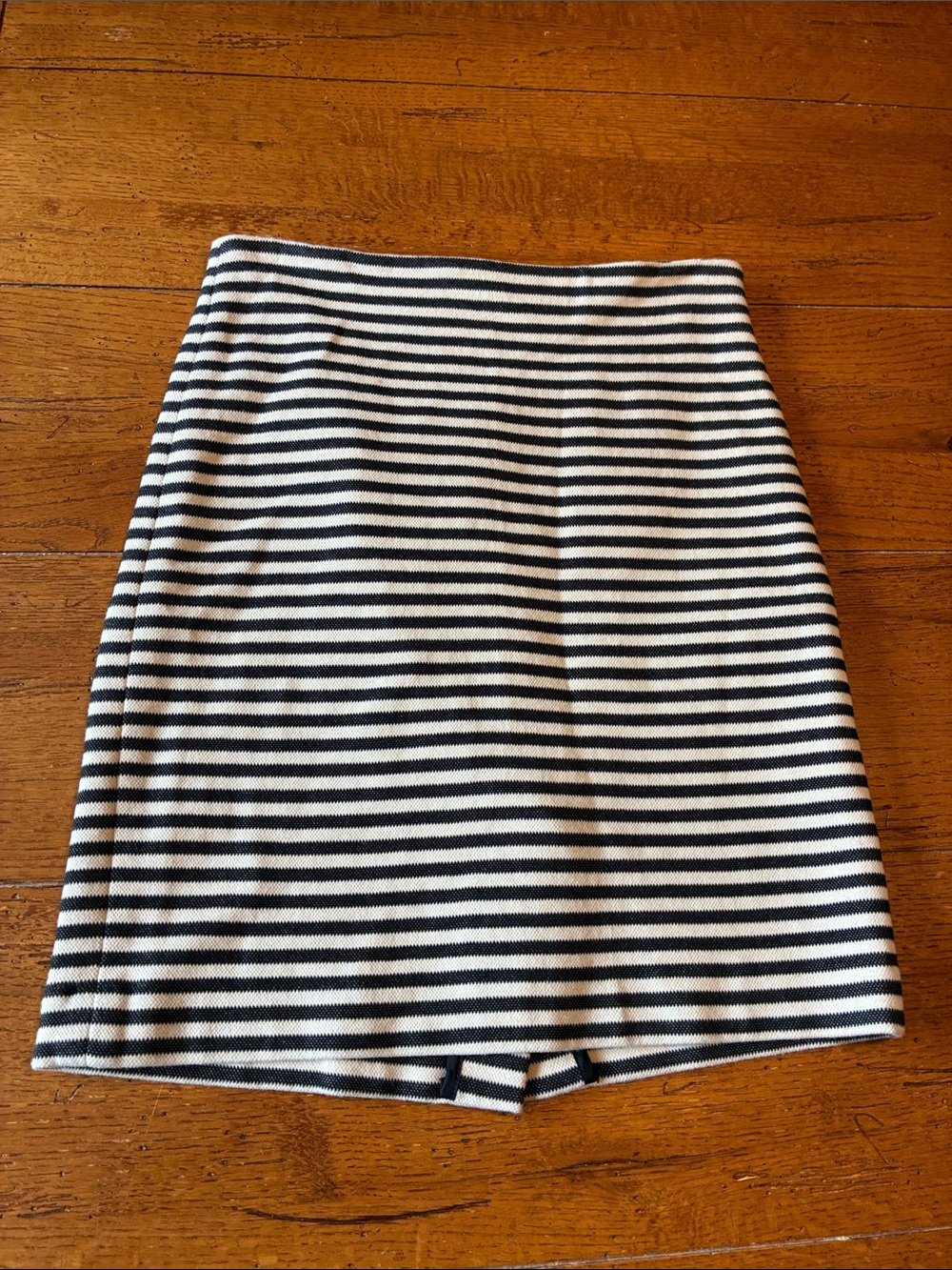 Talbots Black and White Striped Women's Skirt